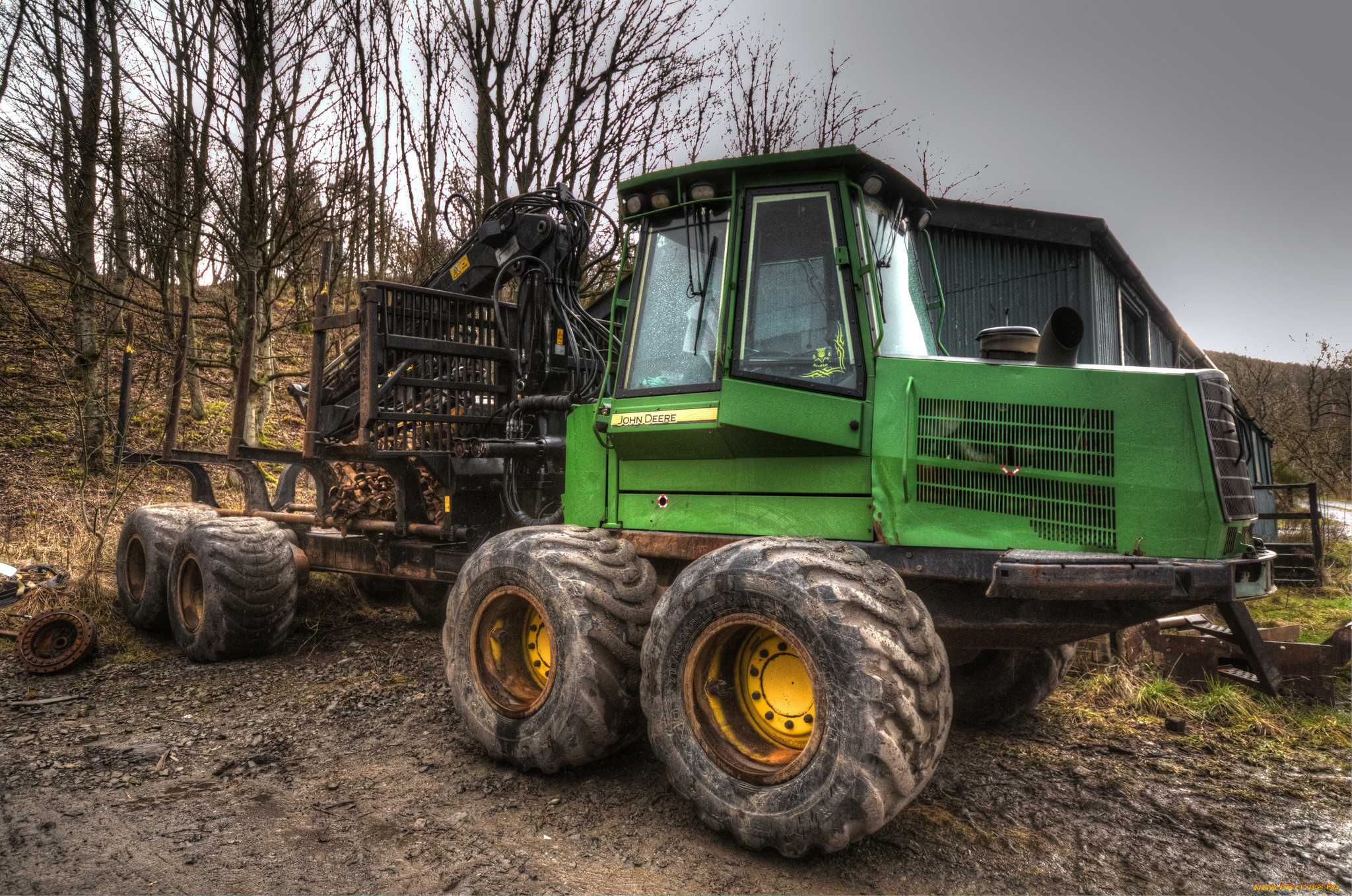 john deere log hauler, , , , , , 